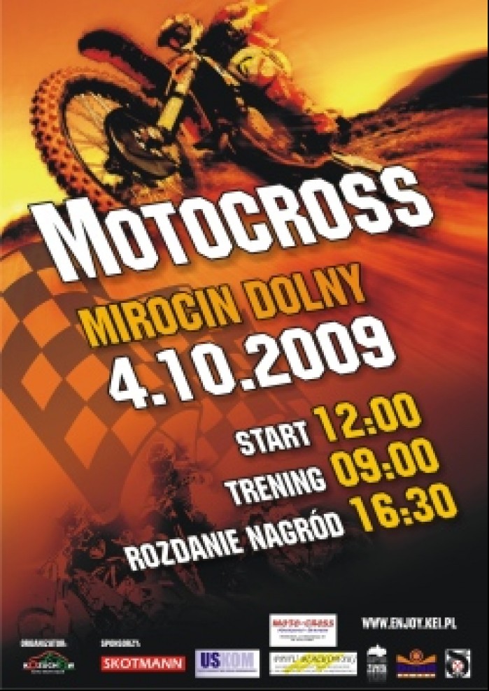 motocross plakat mistrzostwa 2009